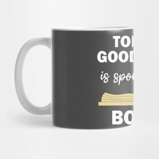 funny book lover quote Mug